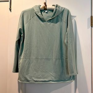 JJill Pure Jill very soft hooded sweatshirt.